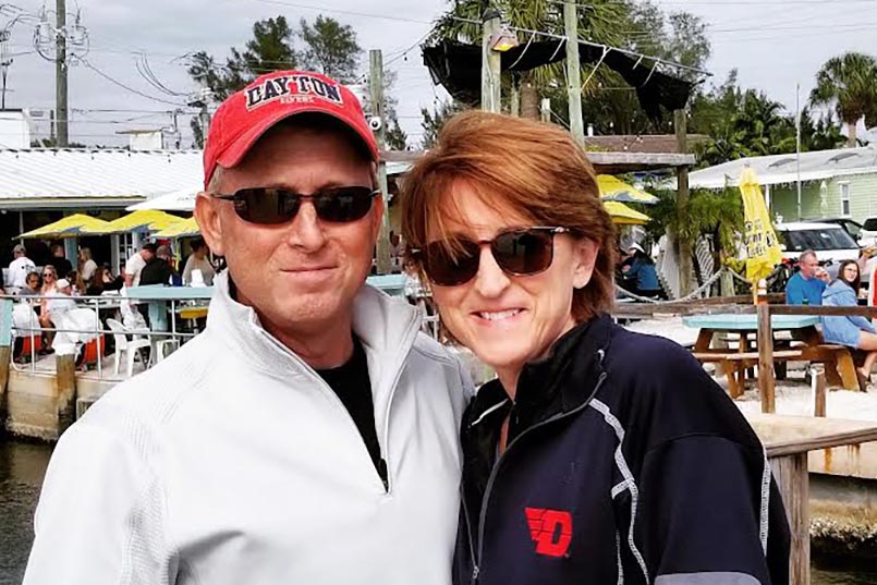 Doug McKeown ’84 and his wife Casey